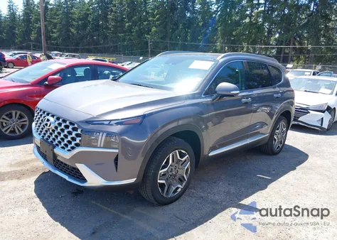 2023 Hyundai Santa Fe Plug-In Hybrid Limited from USA, damaged, VIN KM8S7DA22PU097633